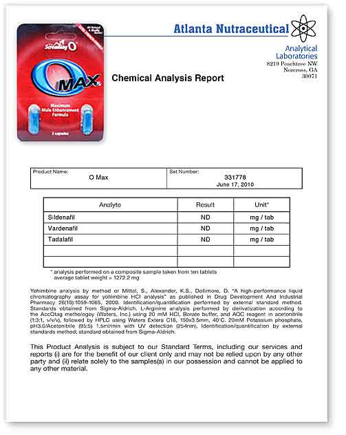 O Max Lab Report